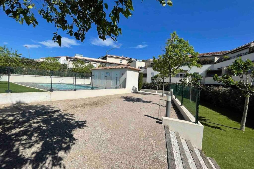 Appartement Piscine Terasse Gym Sauna Balneo Sainte-Maxime Exterior foto